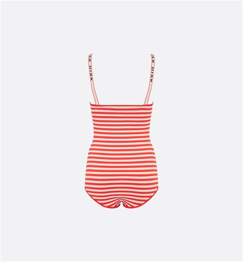 dior nr 878 prune cami|Dioriviera Bodysuit Coral Technical Knit with Dior Marinière Motif .